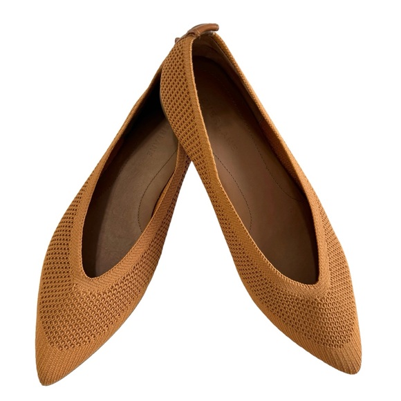 Everlane The 40-Hour Pointed Toe ReKnit Flat Shoes Size 7 - Picture 5 of 16
